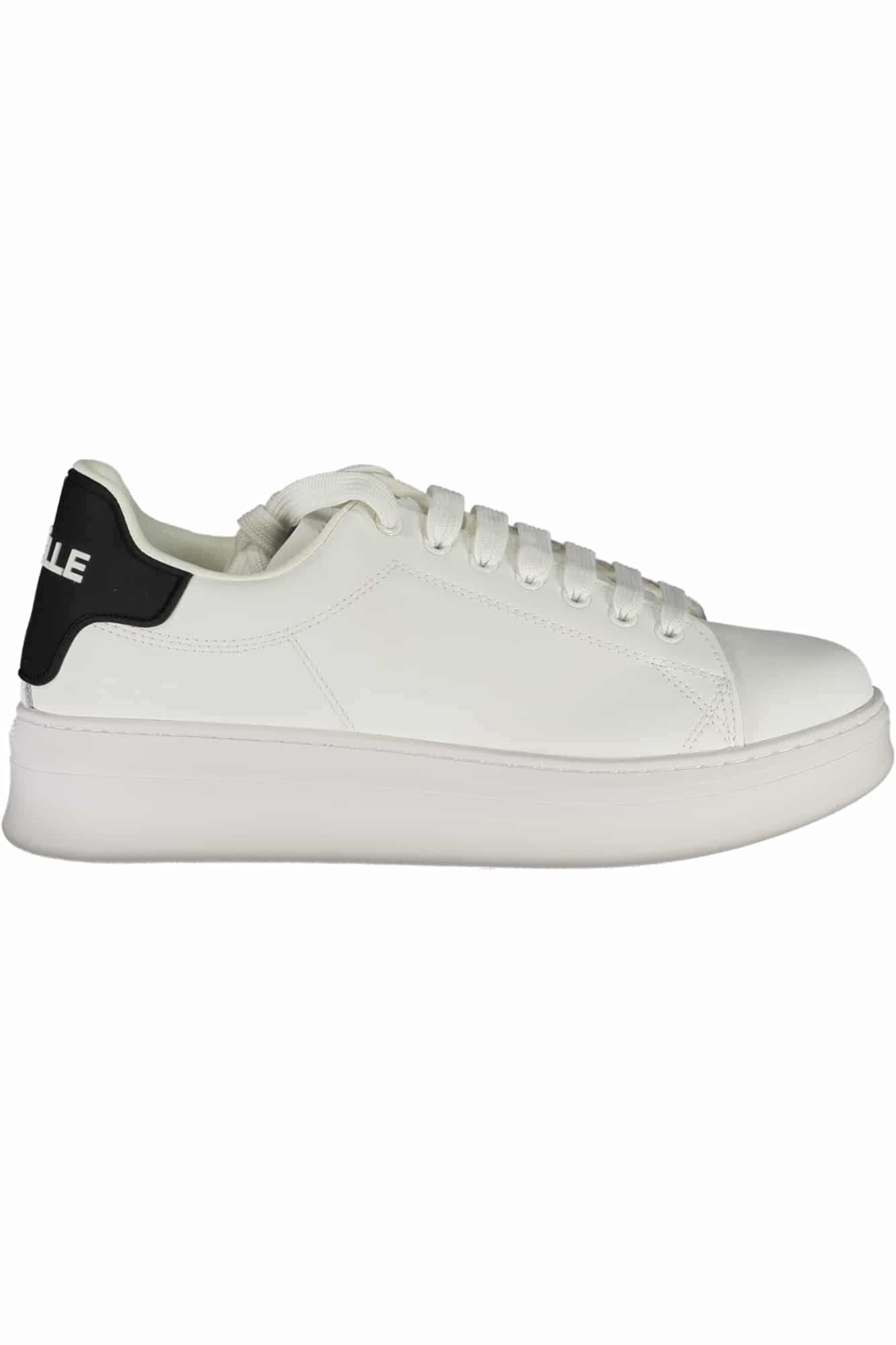 gaellepariscalzaturasportivauomobianco_1 GAELLE PARIS WHITE MEN'S SPORTS SHOES - Image 1