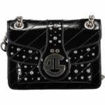GAELLE PARIS BLACK WOMAN SHOULDER BAG