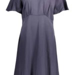 GANT SHORT DRESS WOMAN BLUE