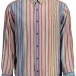 GANT LONG SLEEVE SHIRT MEN BLUE