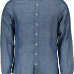 GANT MEN'S BLUE LONG SLEEVE SHIRT