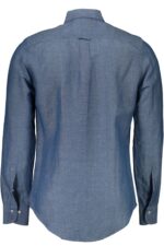 GANT MEN'S BLUE LONG SLEEVE SHIRT - Image 2