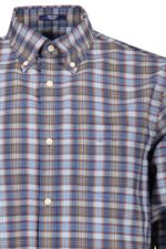 GANT MEN'S BLUE LONG SLEEVE SHIRT - Image 3