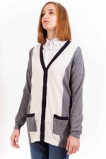 GANT CARDIGAN WOMEN GREY - Image 3