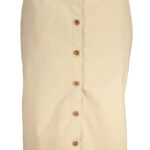 GANT WOMEN'S BEIGE LONGUETTE SKIRT