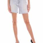 GANT JEANS SHORT WOMAN LIGHT BLUE