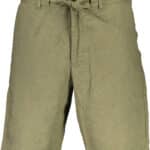 GANT GREEN MEN'S BERMUDA TROUSERS