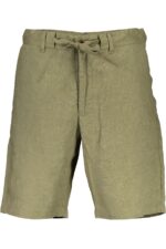 GANT GREEN MEN'S BERMUDA TROUSERS