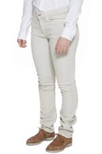 GANT WOMEN'S BEIGE TROUSERS - Image 3