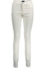 GANT WOMEN'S WHITE TROUSERS