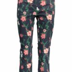 GANT WOMEN'S BLUE TROUSERS