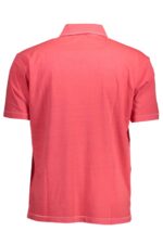 GANT MEN'S PINK SHORT SLEEVE POLO SHIRT - Image 2