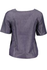 GANT WOMEN'S SHORT SLEEVE T-SHIRT BLUE - Image 2