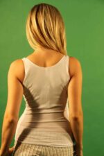 GAS TANK TOP WOMAN WHITE - Image 2