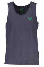GIAN MARCO VENTURI MEN'S BLUE TANK TOP