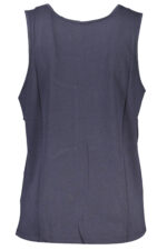 GIAN MARCO VENTURI MEN'S BLUE TANK TOP - Image 2