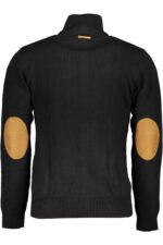 GIAN MARCO VENTURI MEN'S BLACK CARDIGAN - Image 2