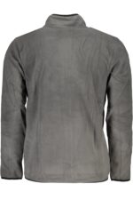 GIAN MARCO VENTURI MEN'S GRAY ZIP SWEATSHIRT - Image 2