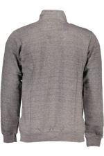 GIAN MARCO VENTURI MEN'S ZIP-UP SWEATSHIRT GREY - Image 2