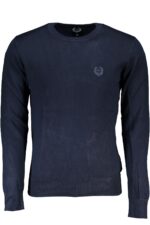 GIAN MARCO VENTURI MEN'S BLUE SWEATER