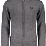GIAN MARCO VENTURI MEN'S GRAY SWEATER