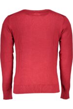 GIAN MARCO VENTURI MEN'S RED SWEATER - Image 2