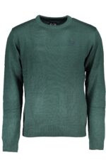 GIAN MARCO VENTURI MEN'S GREEN SWEATER
