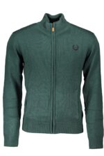 GIAN MARCO VENTURI MEN'S GREEN SWEATER