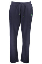 GIAN MARCO VENTURI MEN'S BLUE TROUSERS