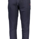 GIAN MARCO VENTURI MEN'S BLUE TROUSERS