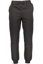 GIAN MARCO VENTURI BLACK MEN'S PANTS