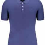 GIAN MARCO VENTURI MEN'S SHORT SLEEVED POLO SHIRT BLUE