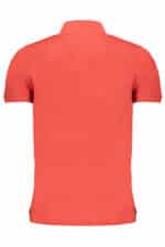 GIAN MARCO VENTURI MEN'S RED SHORT SLEEVED POLO SHIRT - Image 2