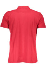 GIAN MARCO VENTURI MEN'S SHORT SLEEVE POLO SHIRT RED - Image 2