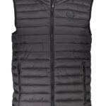 GIAN MARCO VENTURI BLACK MEN'S SLEEVELESS