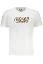 GIAN MARCO VENTURI MEN'S SHORT SLEEVED T-SHIRT WHITE