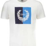 GIAN MARCO VENTURI MEN'S SHORT SLEEVED T-SHIRT WHITE