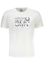 GIAN MARCO VENTURI MEN'S SHORT SLEEVED T-SHIRT WHITE