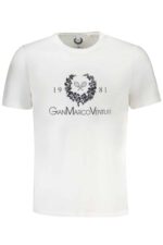 GIAN MARCO VENTURI MEN'S SHORT SLEEVED T-SHIRT WHITE