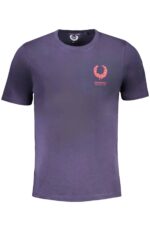 GIAN MARCO VENTURI MEN'S SHORT SLEEVED T-SHIRT BLUE