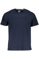 GIAN MARCO VENTURI MEN'S SHORT SLEEVE T-SHIRT BLUE