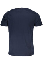 GIAN MARCO VENTURI MEN'S SHORT SLEEVE T-SHIRT BLUE - Image 2
