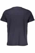 GIAN MARCO VENTURI MEN'S SHORT SLEEVED T-SHIRT BLUE - Image 2