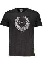 GIAN MARCO VENTURI MEN'S SHORT SLEEVE T-SHIRT BLACK