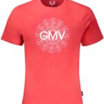 GIAN MARCO VENTURI MEN'S RED SHORT SLEEVE T-SHIRT