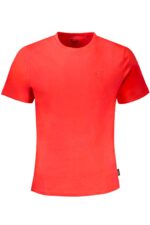 GIAN MARCO VENTURI MEN'S RED SHORT SLEEVE T-SHIRT