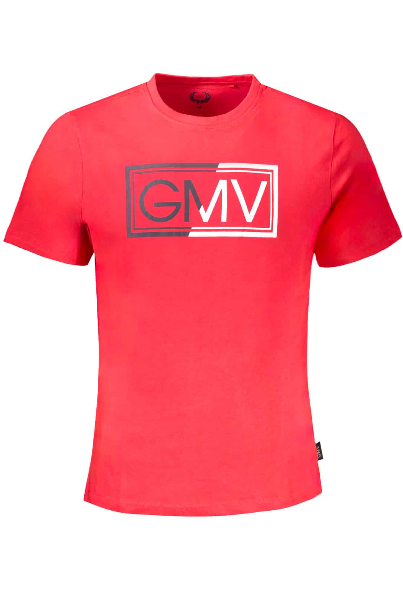 gianmarcoventurit-shirtmanichecorteuomorosso_1 GIAN MARCO VENTURI MEN'S RED SHORT SLEEVE T-SHIRT - Image 1