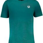 GIAN MARCO VENTURI GREEN MEN'S SHORT SLEEVED T-SHIRT