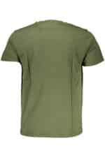 GIAN MARCO VENTURI MEN'S SHORT SLEEVED T-SHIRT GREEN - Image 2
