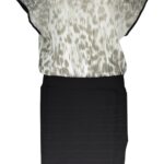 GUESS JEANS SHORT DRESS WOMAN MULTICOLOR